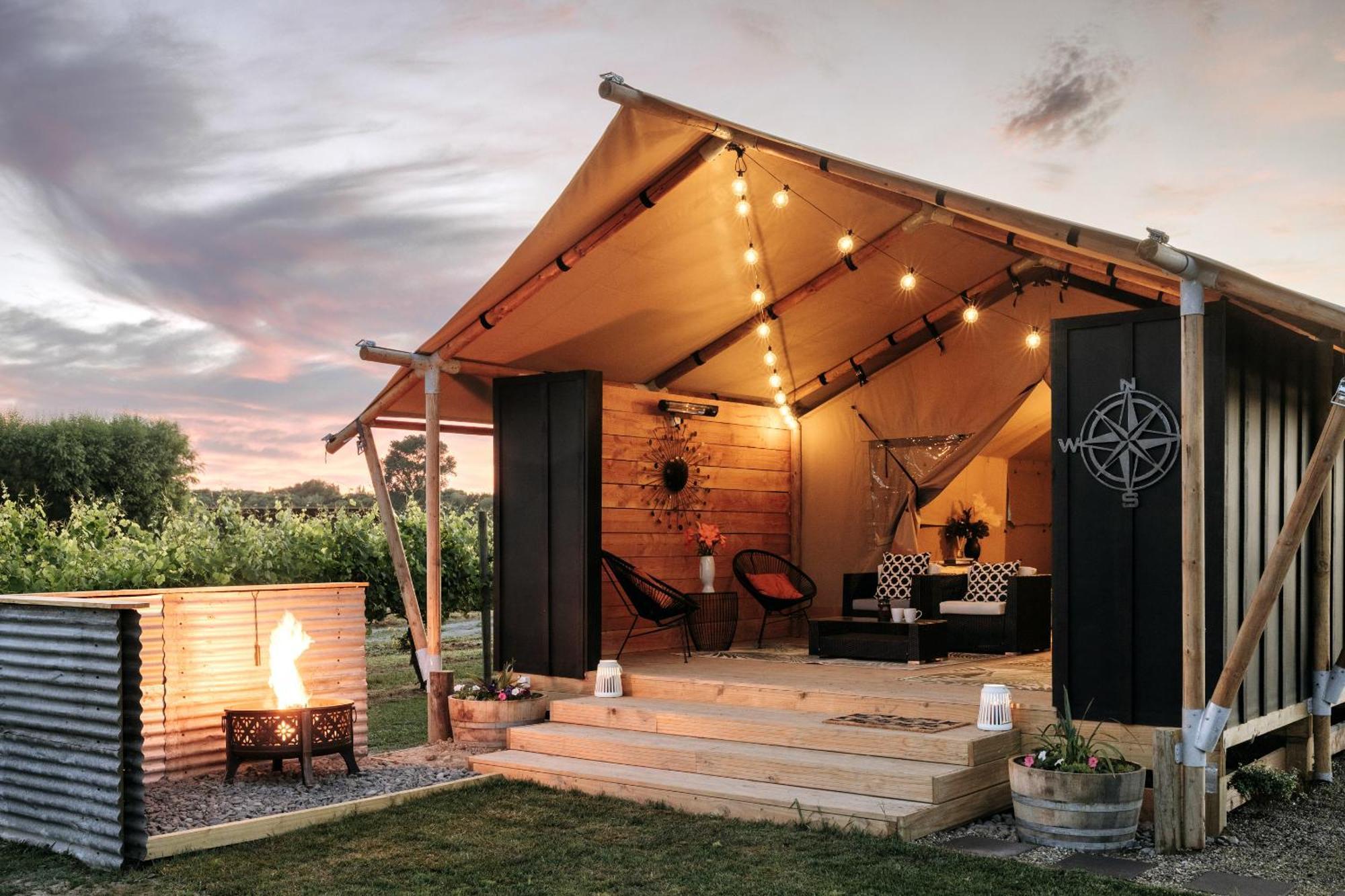 Villas & Vines Glamping Hastings Zewnętrze zdjęcie