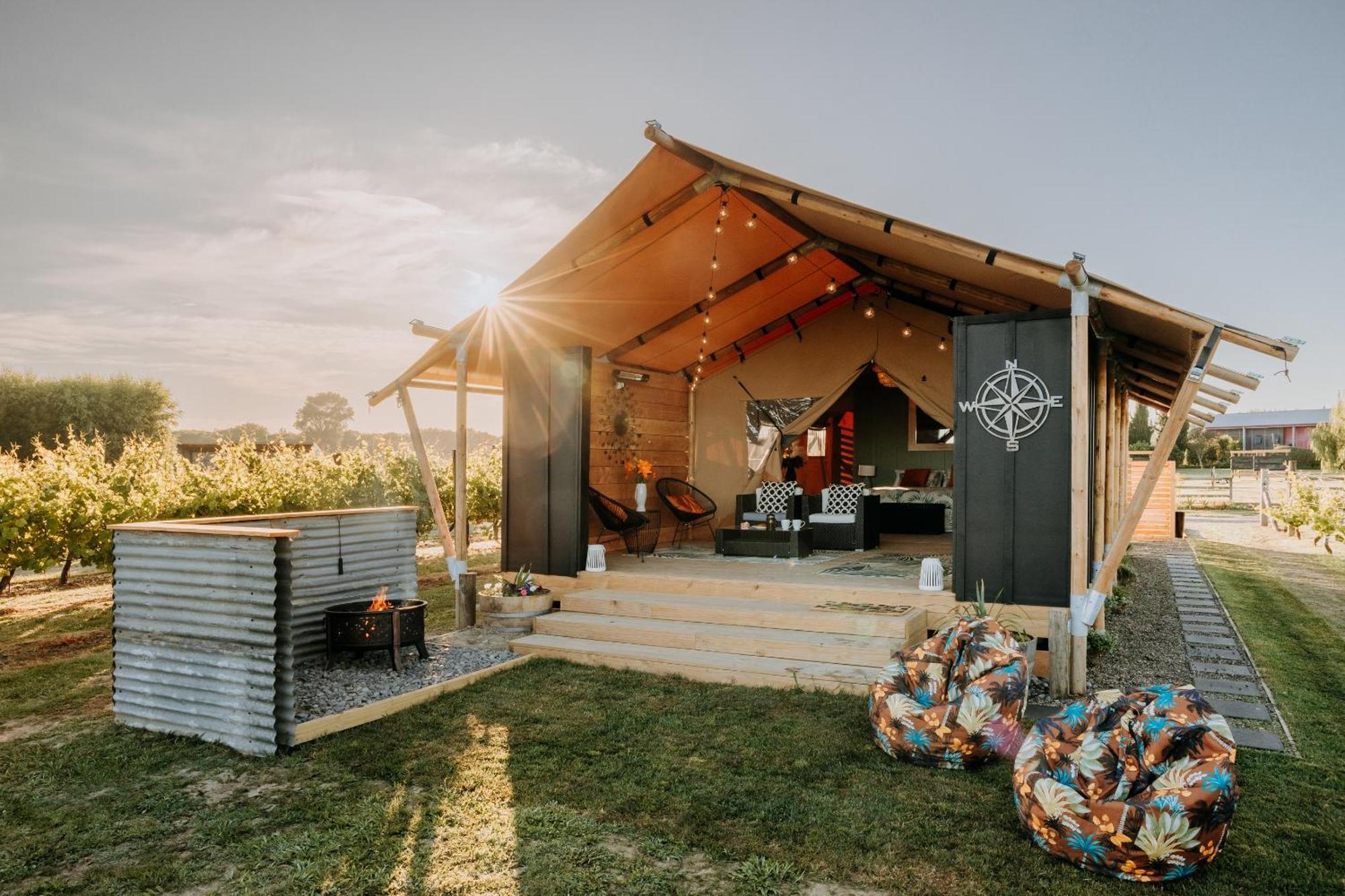 Villas & Vines Glamping Hastings Zewnętrze zdjęcie