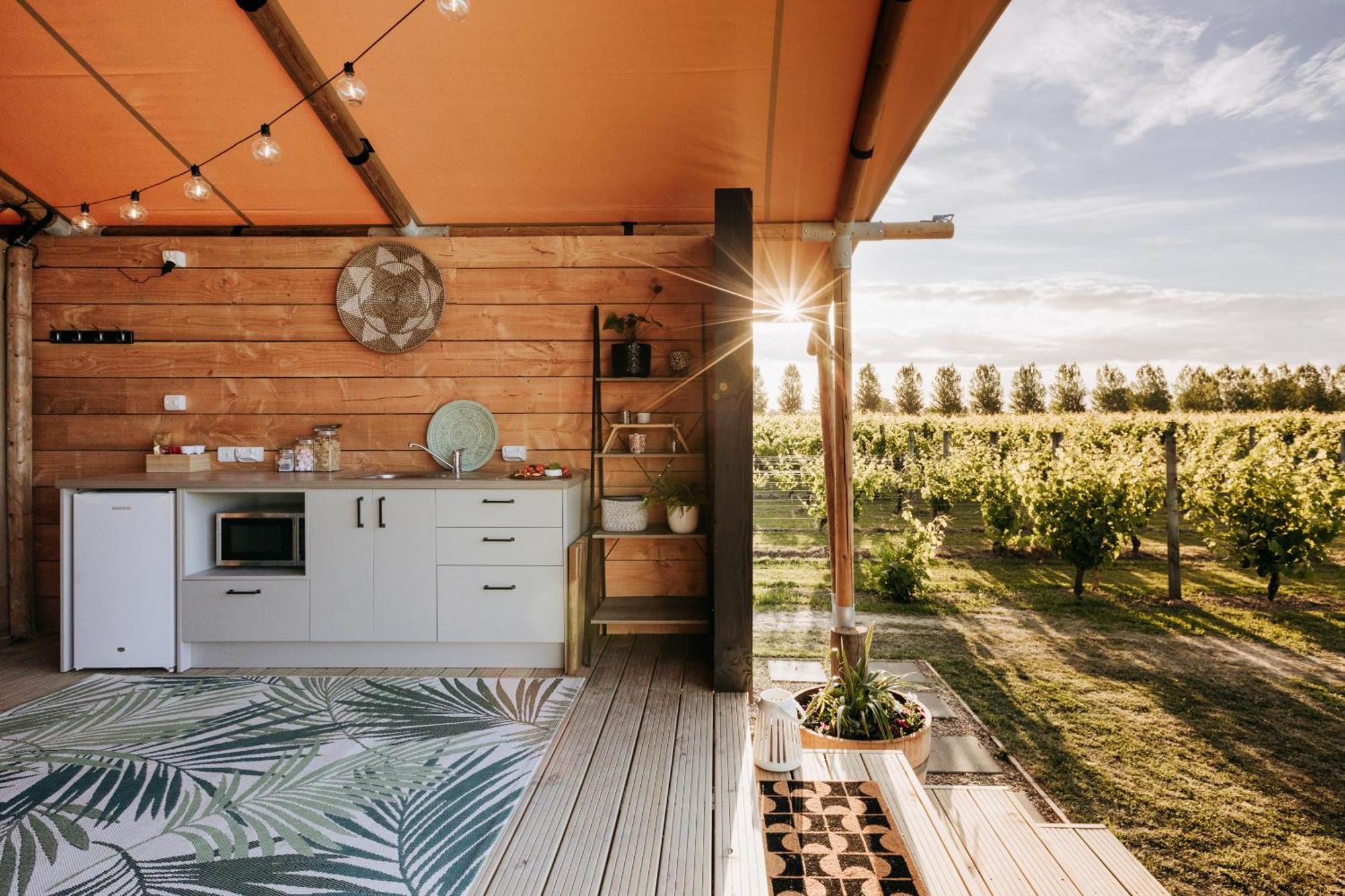 Villas & Vines Glamping Hastings Zewnętrze zdjęcie