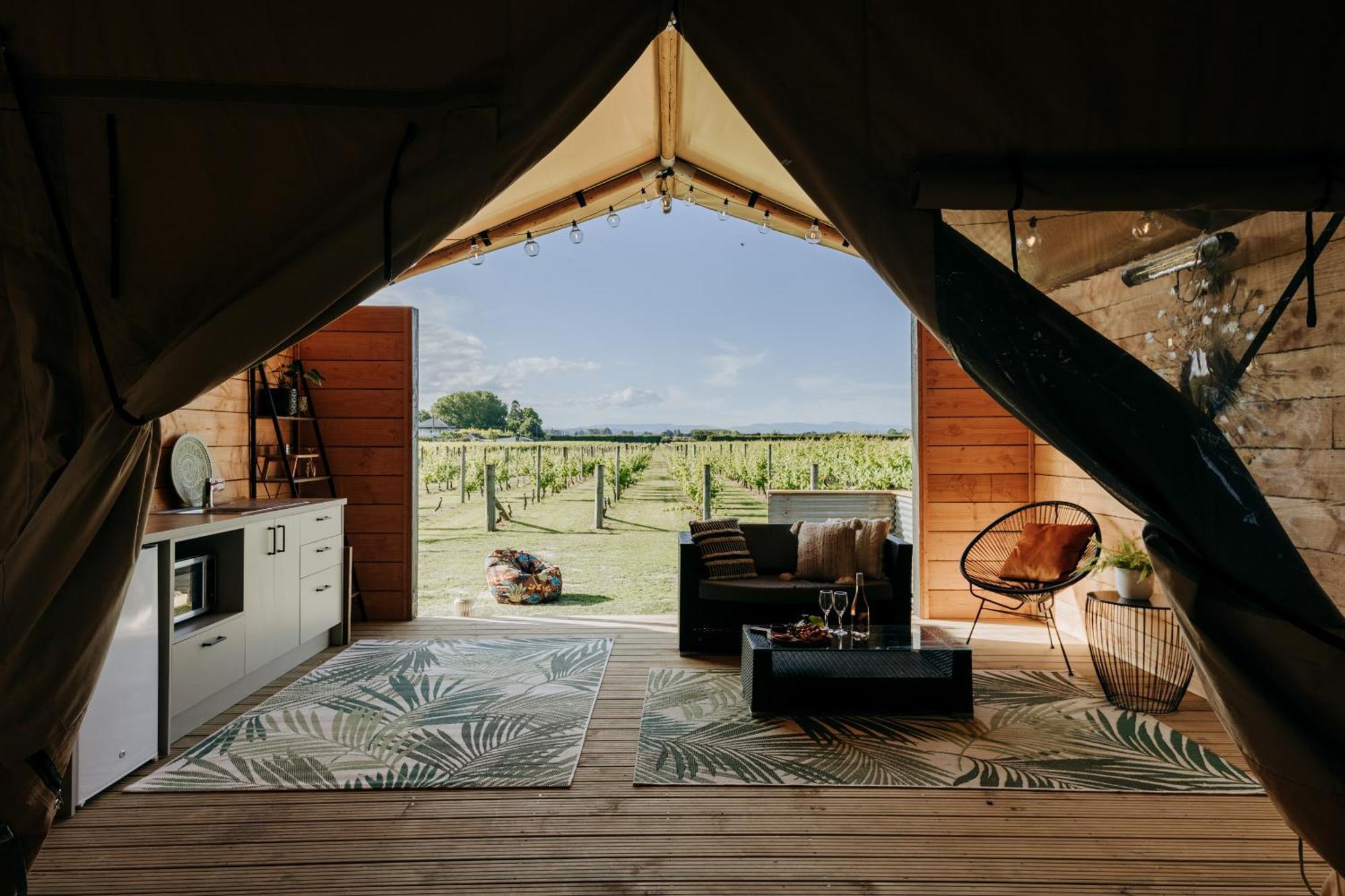 Villas & Vines Glamping Hastings Zewnętrze zdjęcie