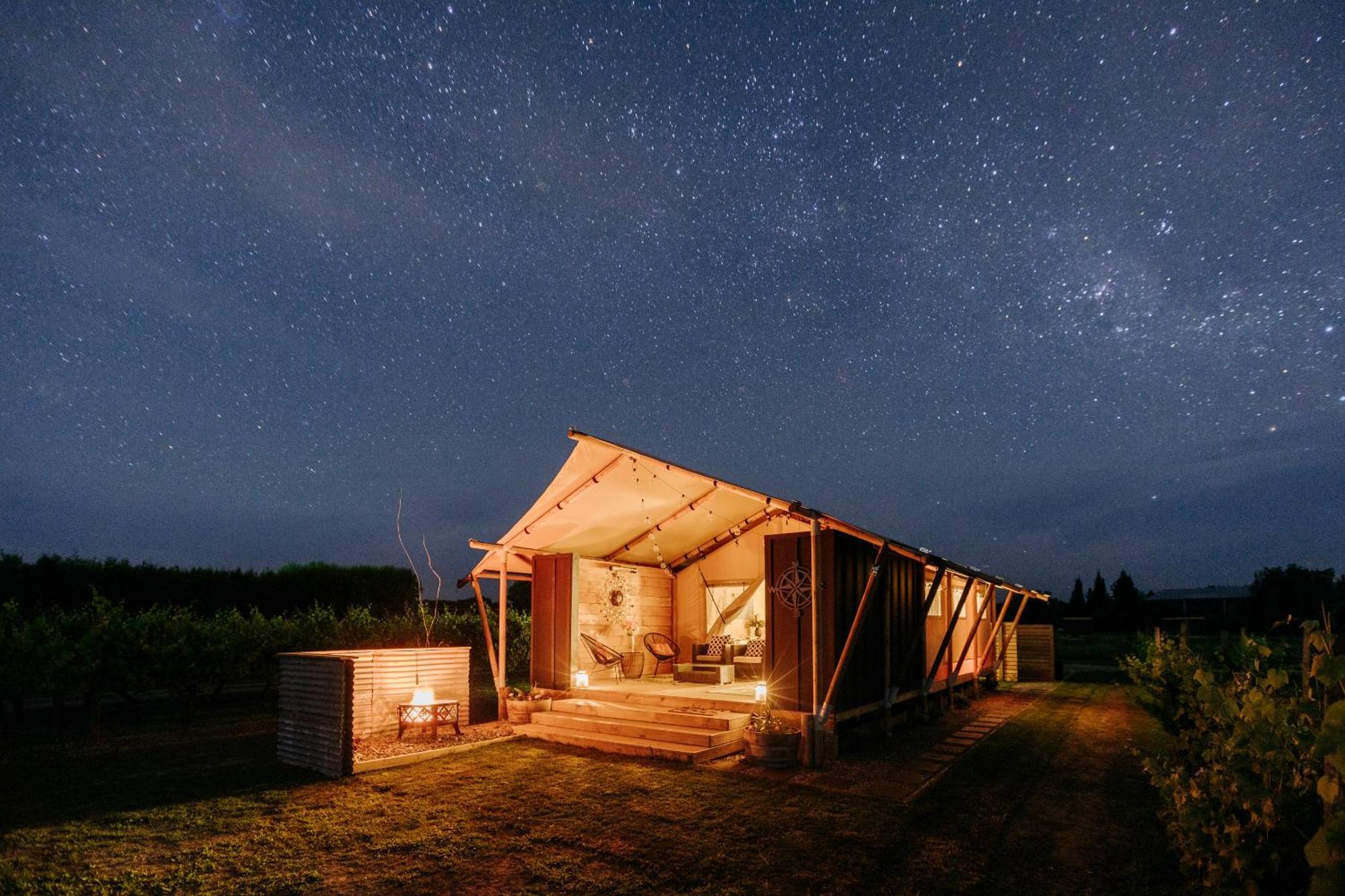 Villas & Vines Glamping Hastings Zewnętrze zdjęcie