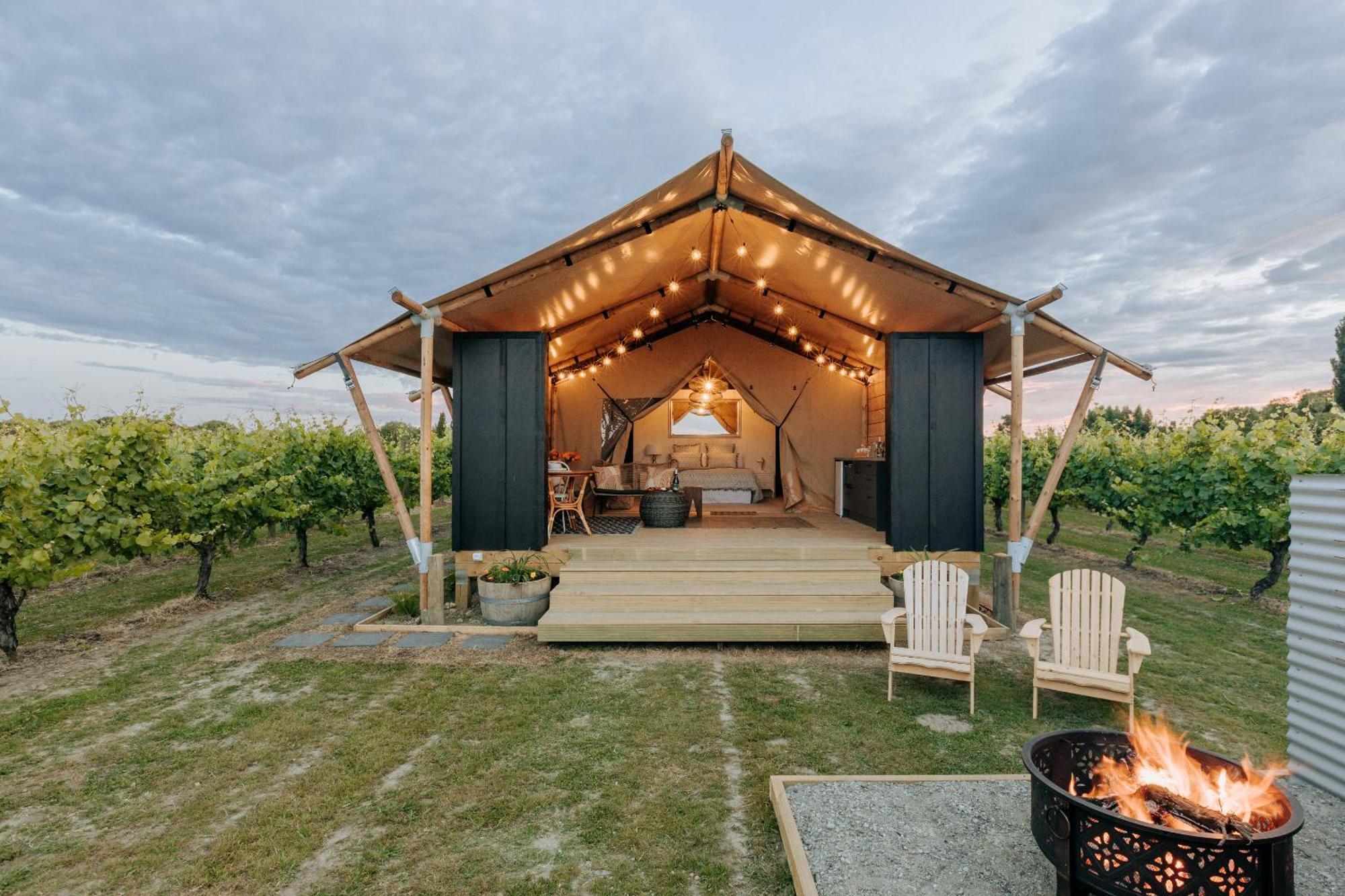 Villas & Vines Glamping Hastings Zewnętrze zdjęcie
