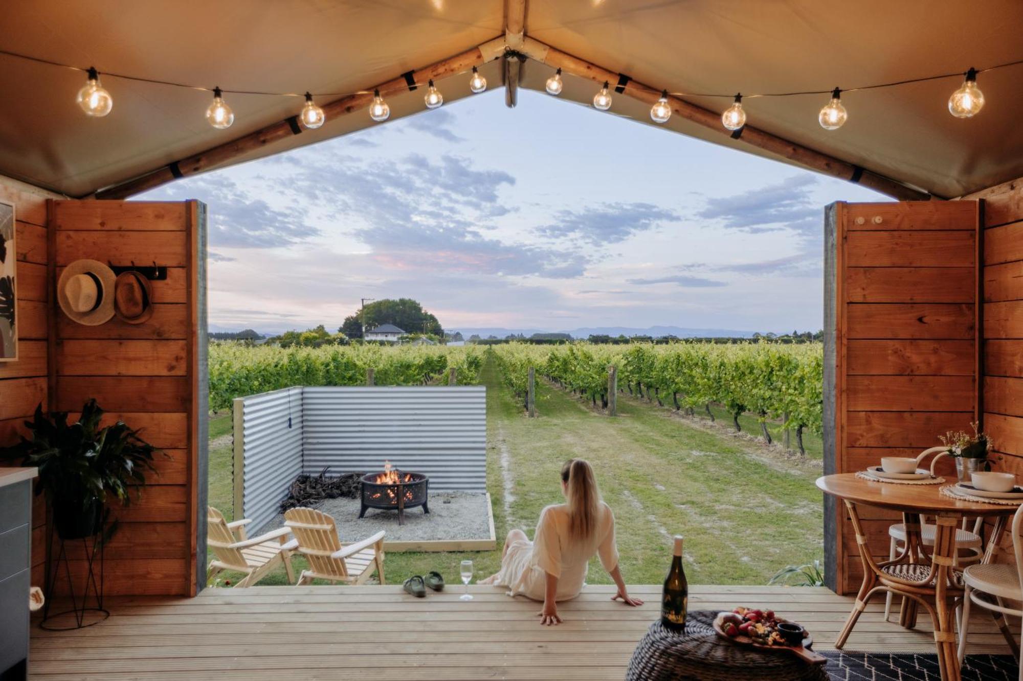 Villas & Vines Glamping Hastings Zewnętrze zdjęcie
