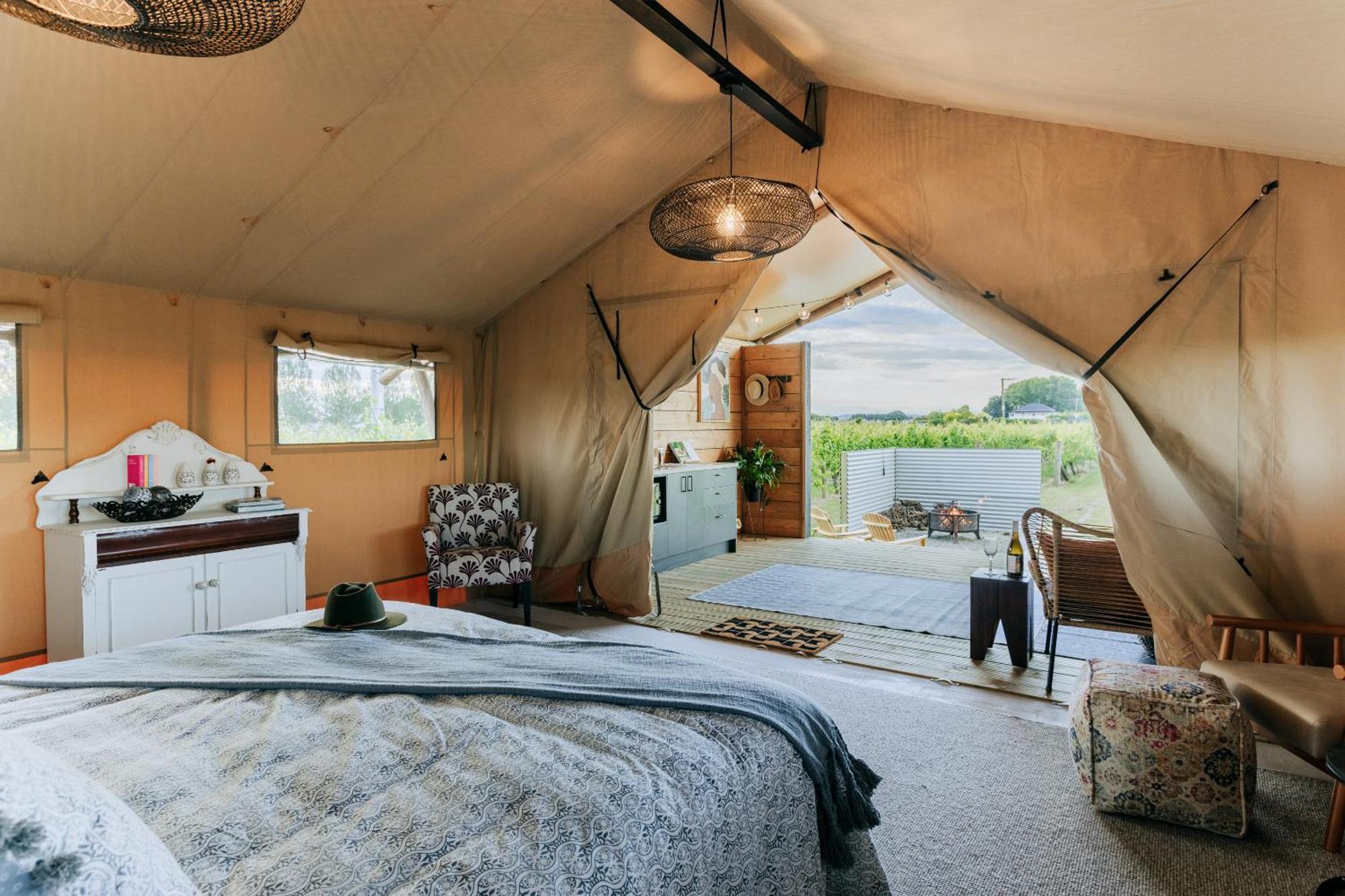 Villas & Vines Glamping Hastings Zewnętrze zdjęcie